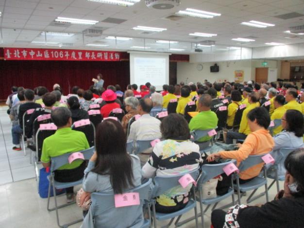 106年金泰里里鄰長研習活動花絮2