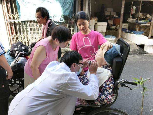國順里106年配合健康中心進行流感疫苗施打