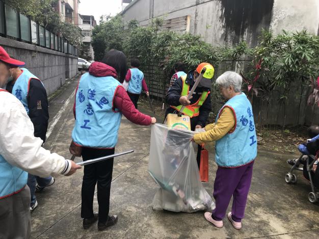 （3）臺北市士林區舊佳里107年環保義工日成果照片