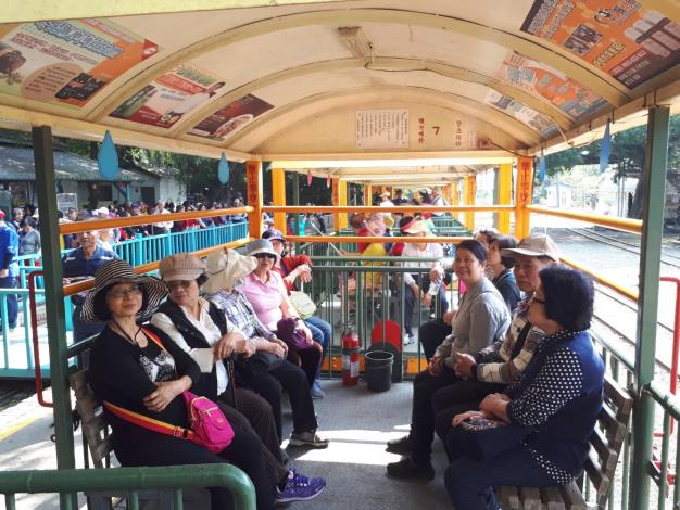 臺北市中山區中庄里107年3月烏山頭水水庫 五分車懷舊之旅