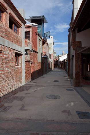 剝皮寮老街街景---康定路173巷--台北市文化局提供