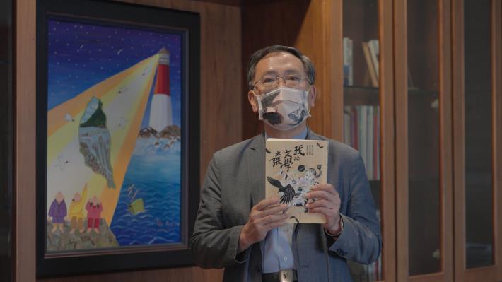 蔡炳坤副市長表示臺北文學獎由不同國籍、年齡層及職業的創作者共同參與