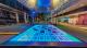 民眾可與「宇宙舞池」的LED地板互動，化身宇宙舞者 