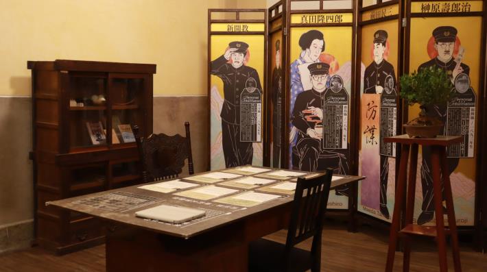 南無警察大菩薩：臺北北警察署歷史特展展場一隅4.JPG