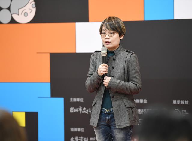 閱影展策展人楊元鈴致詞.JPG