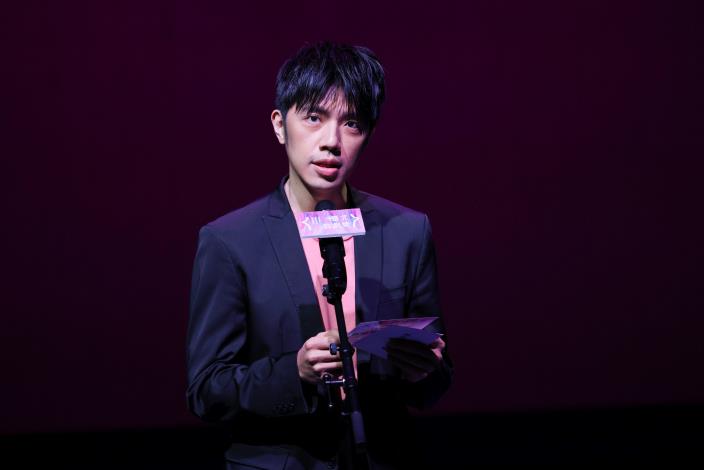音樂劇作曲家王希文擔任最佳劇場設計獎揭獎人