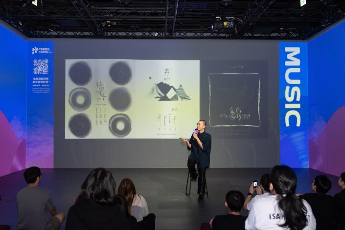 8月27日「Music 潮｜走向未來的音樂之路」金曲最佳新人得主─someshiit山姆 