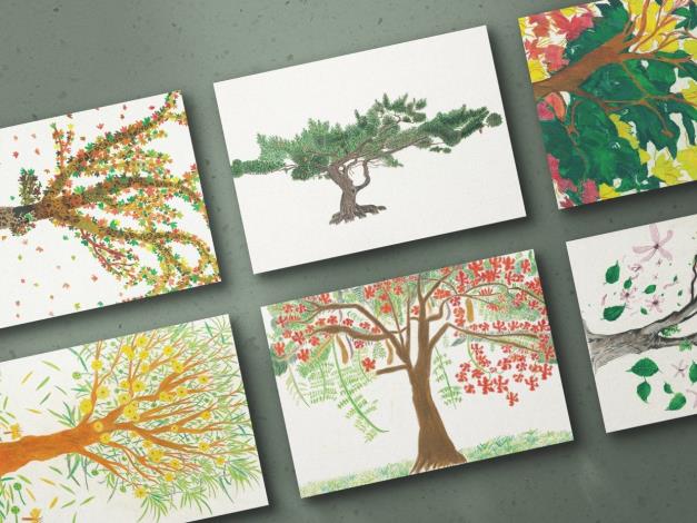 2025受保護樹木推廣計畫—作品明信片