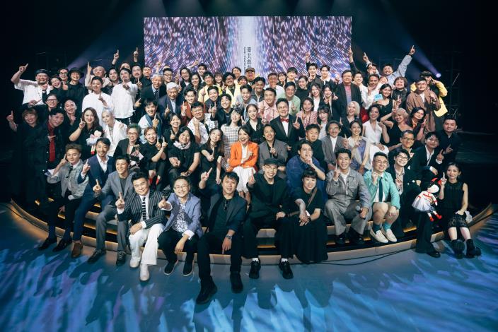 第一屆臺北戲劇獎入圍者大合照