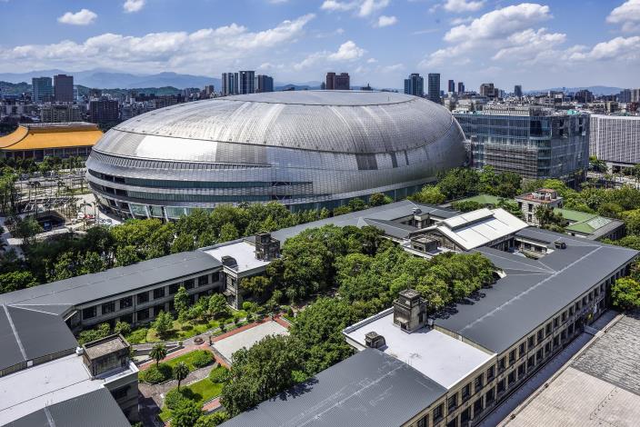 巴洛克花園鳥瞰（需標註攝影師汪德範）