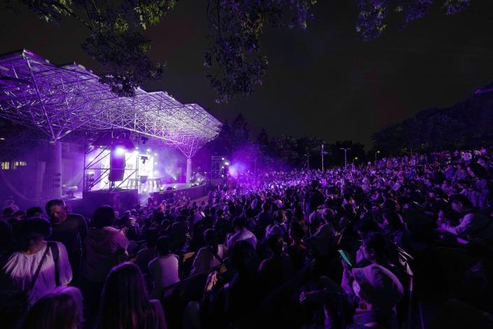 2024臺北白晝之夜於11月2日至3日在大安森林公園舉辦