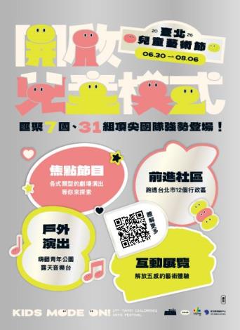 2026臺北兒童藝術節