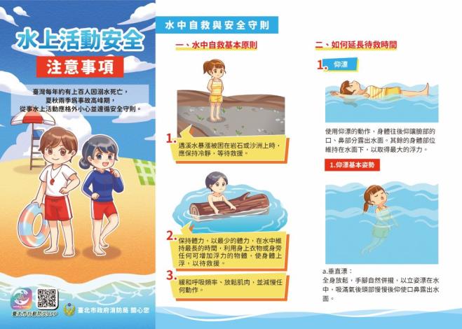 水上活動安全注意事項1