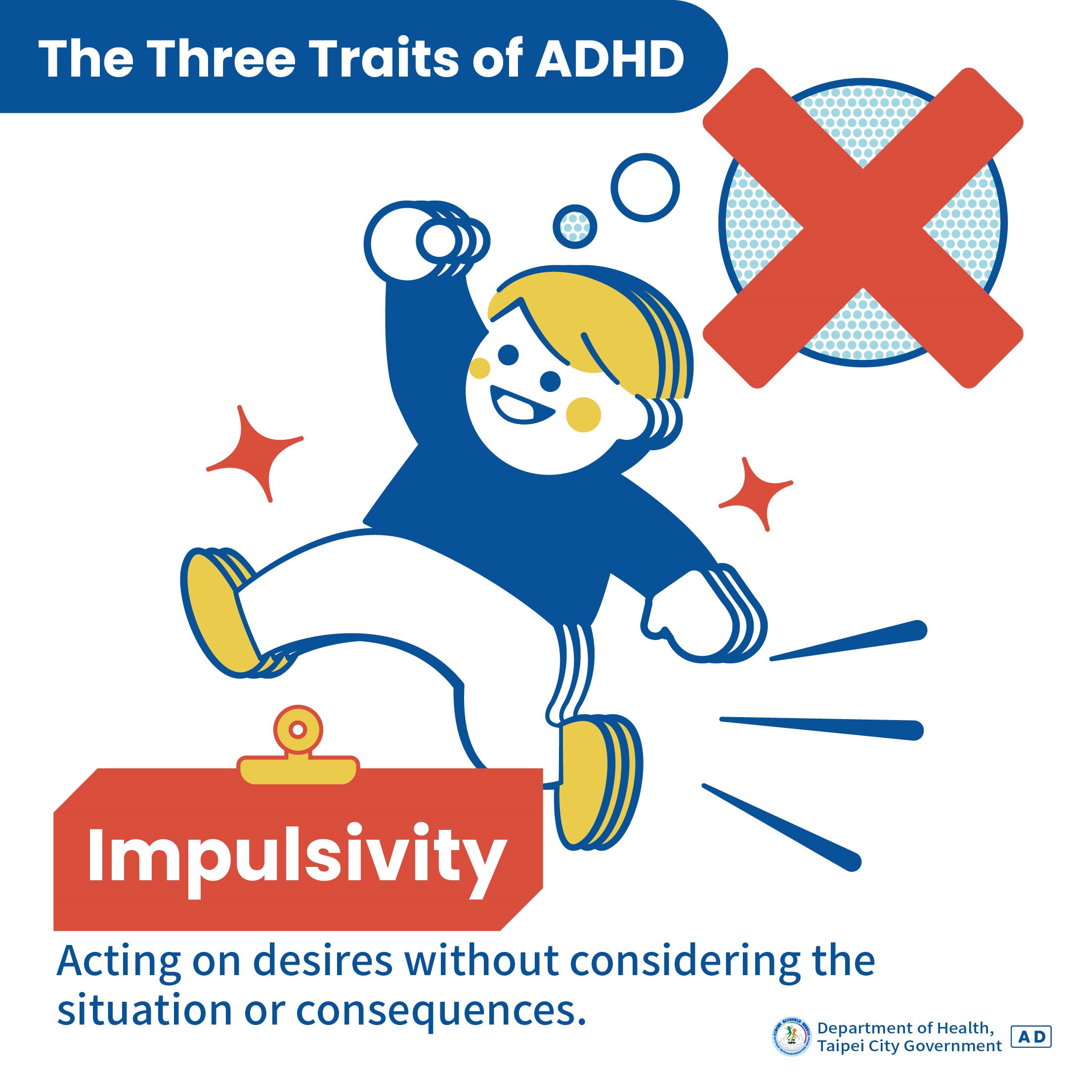 The Three Traits of ADHD: Impulsivity