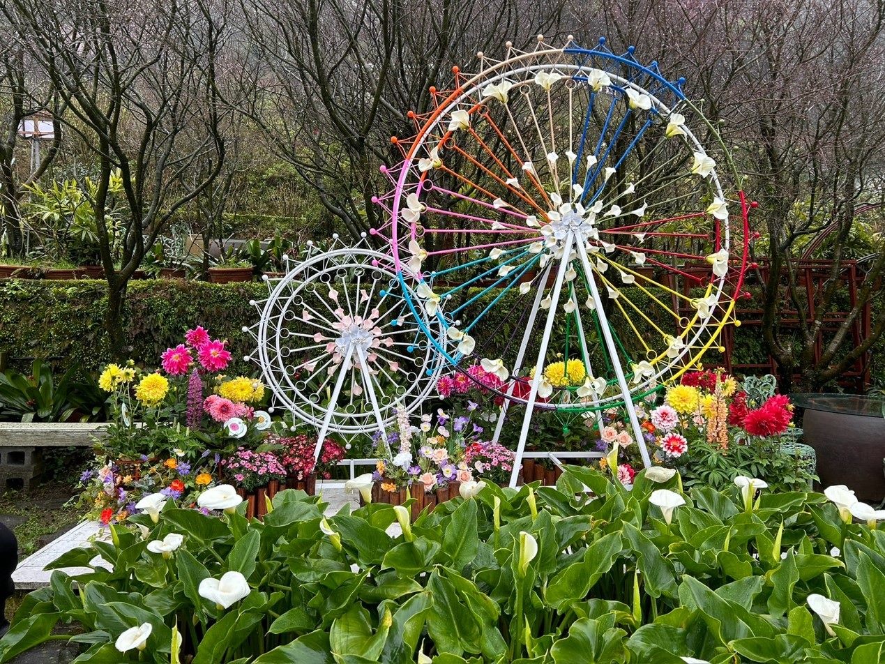 愛情之輪 大梯田花卉生態農園