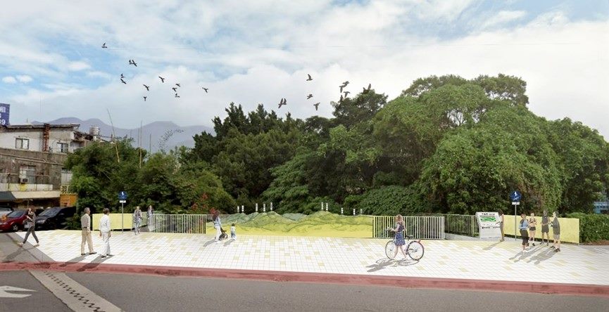 D段朝籟橋入口意象模擬圖