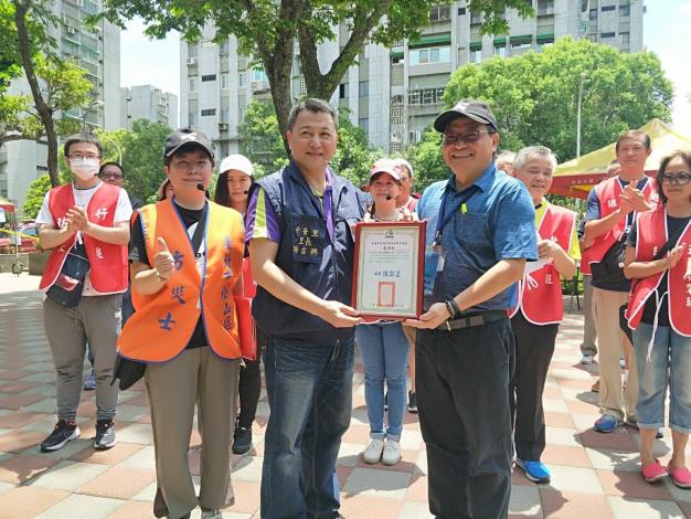 已完成第一場在松山區中華里的演練作業