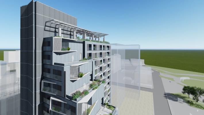 北市文山區景豐一區社會住宅 示意圖