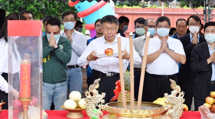 景豐一區社會住宅新建工程開工典禮今天舉行