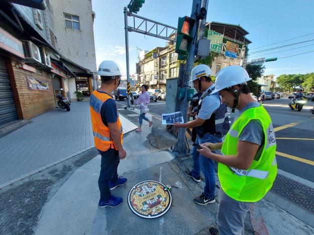 北市「臺北蓋水」特色人孔蓋計畫，，已經開始準備在大同區的適當地點施作。