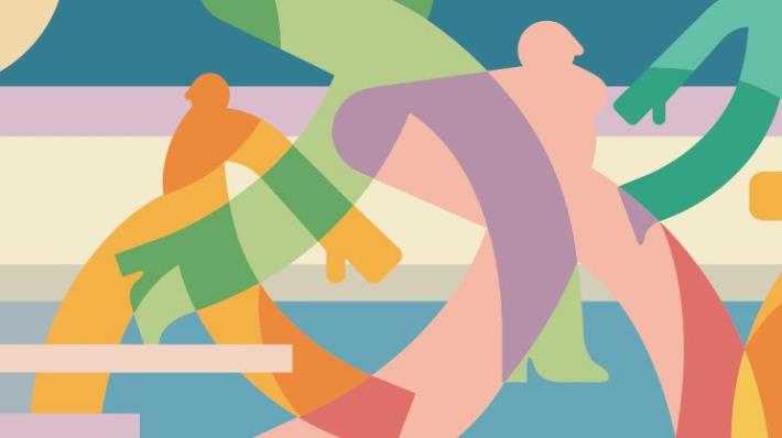 松河街旁的基隆河堤壁以繪本風格訴說當地故事(慈祐里)(設計圖)