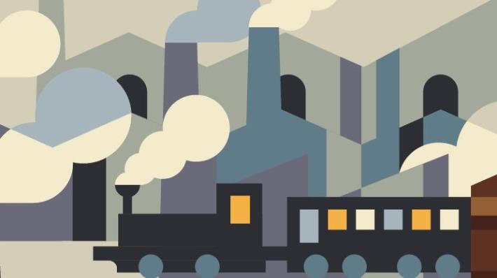 松河街旁的基隆河堤壁以當地松山歷史作為創作的基底(慈祐里)(設計圖)