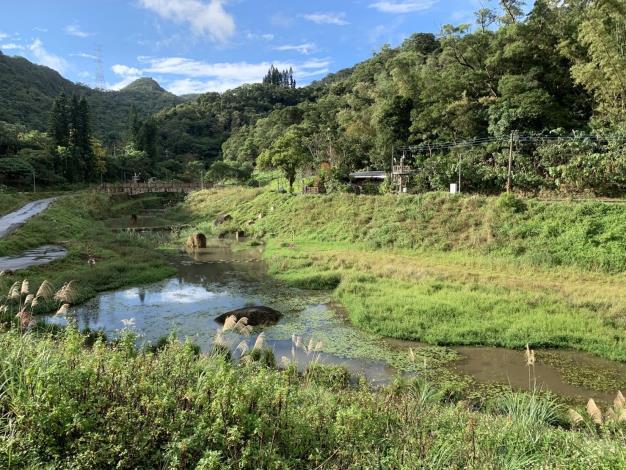 金瑞治水園區則是另一個賞景秘境，附近可接金面山步道