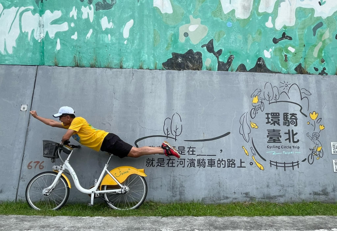 「環騎臺北」河濱自行車挑戰認證，在車友間口耳相傳及熱情參與下，廣獲熱烈好評