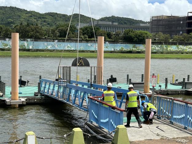 凱米颱風來襲 台北市啟動防颱撤離 (大佳碼頭)