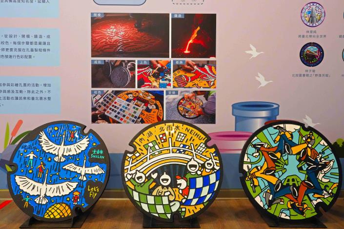 造成粉絲廣大迴響「臺北蓋水」 現正在台北市政府探索館展出  (10)