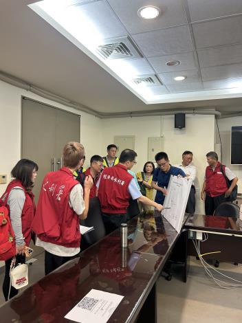 經濟部水利署 6月20日抽檢臺北市防汛整備作業，水利設施皆運轉正常
