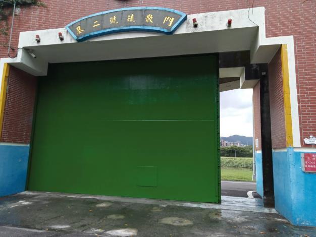 請市民注意疏散門啟閉訊息