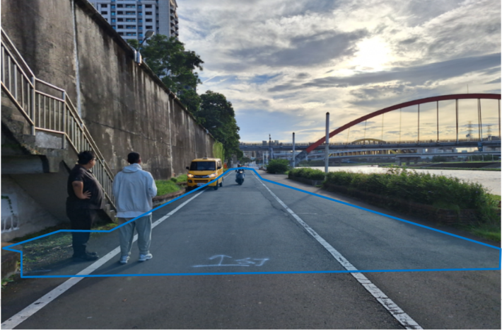 成美左岸河濱自行車道 821至822封路