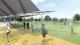 淡水河岸空間環境改造模擬圖 槌球場
