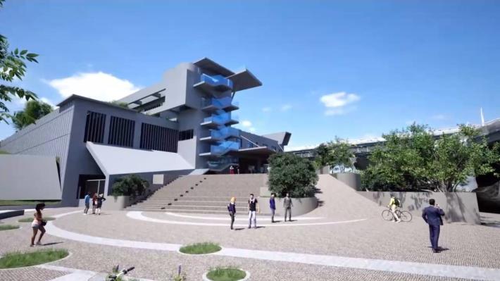 百齡抽水站 百齡抽水站已於114年10月2日開工 模擬圖 (2)