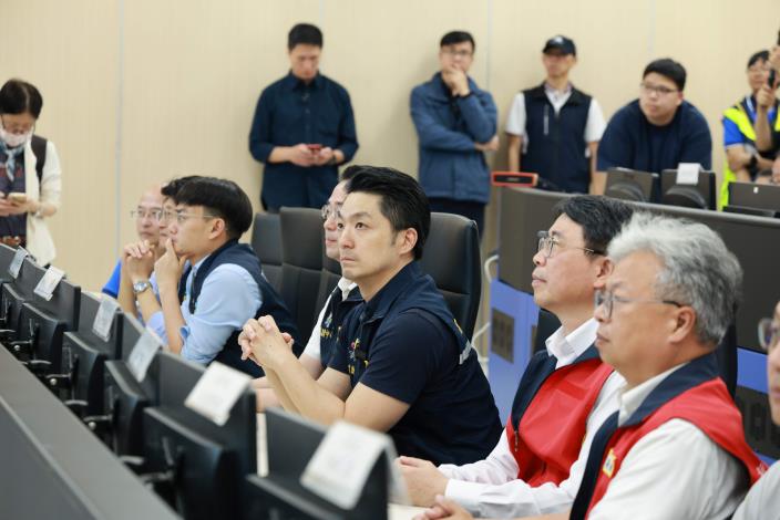 臺北市長蔣萬安 出席115年防汛演習