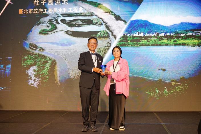 「社子島濕地」榮獲「最佳管理維護類」 優質獎
