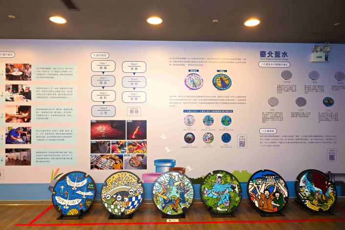 造成粉絲廣大迴響「臺北蓋水」 現正在台北市政府探索館展出 (9)