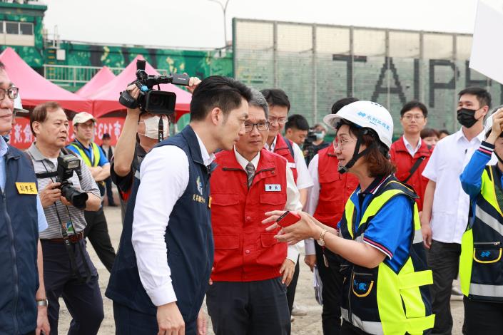 蔣萬安市長出席 北市113年度水災防汛搶險演練