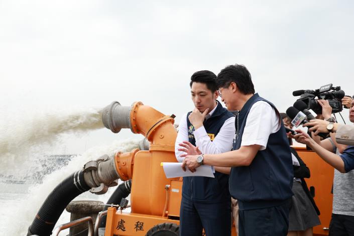 市長蔣萬安出席 台北市113年度水災防汛搶險演練