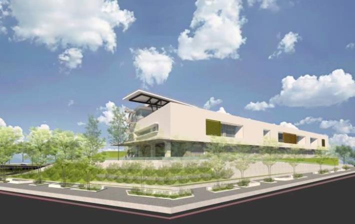 百齡抽水站建築造型 走現代簡約風