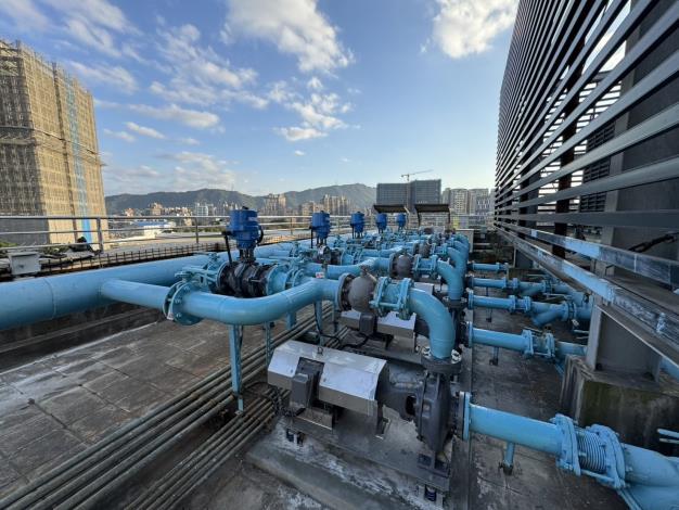 玉成擴建站冷卻水塔電磁閥、壓力表更新