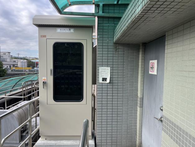 建國擴建站撈污機控盤更新