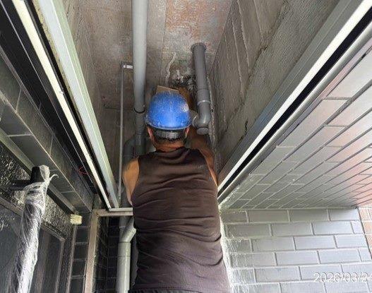 6F-7F陽台管道封板