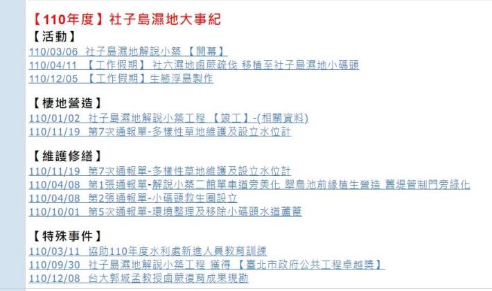 生態站棲地經營管理大事紀_1