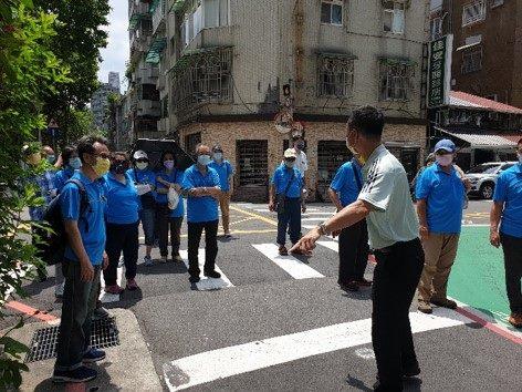 大安區民炤里災情指認