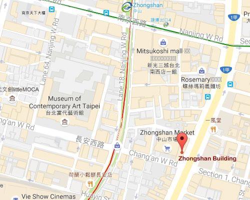 MAP:Zhongshan Building