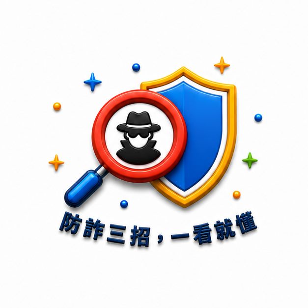 防詐三招一看就懂