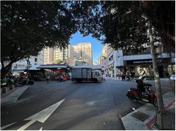 林森中醫-雙城街與雙城街10巷增設停止線及行穿線前