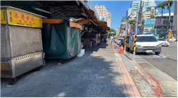 郵政-南昌路二段西側人行道淨空前